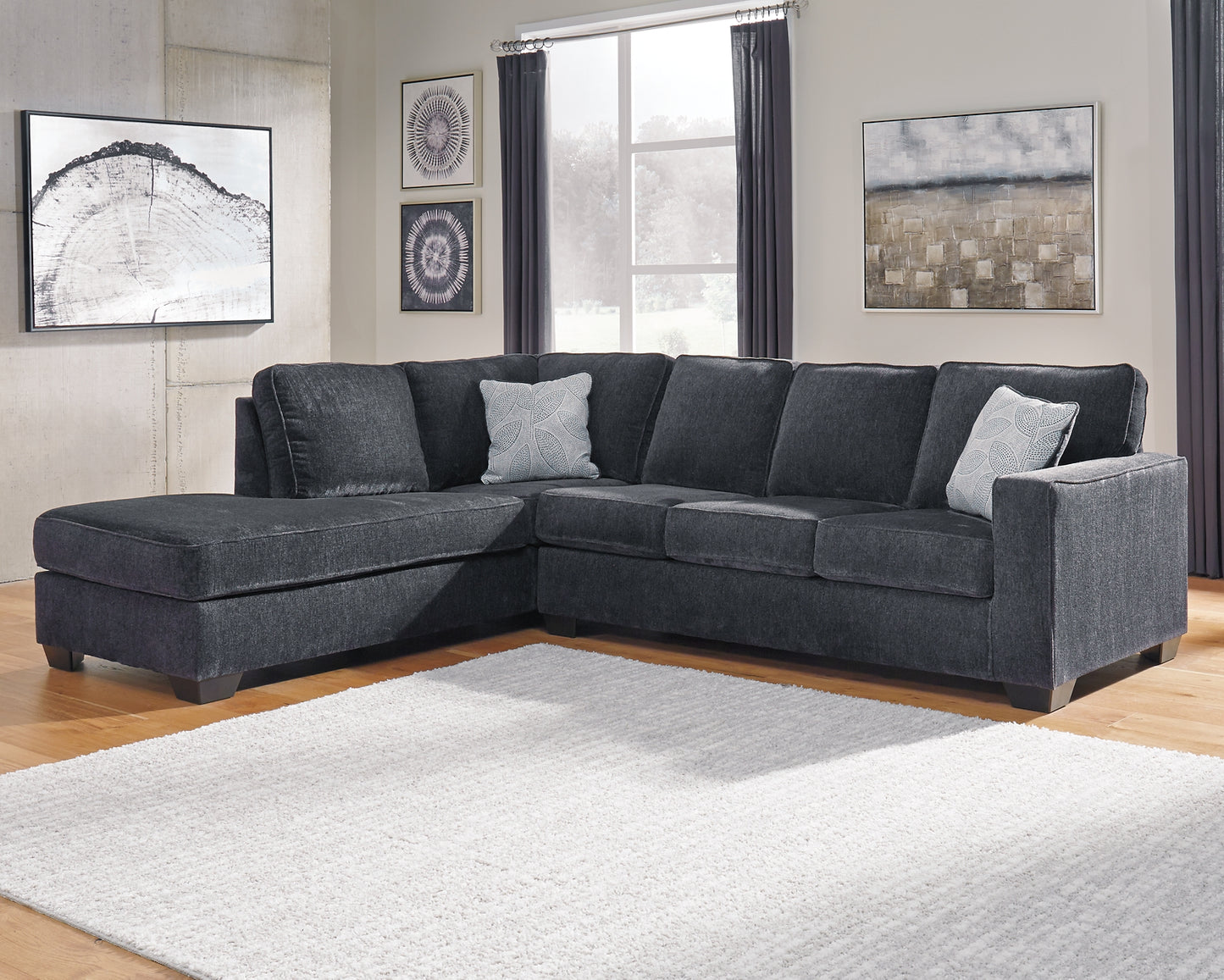 Altari 2-Piece Sectional with Chaise - Premier Furniture & Mattress