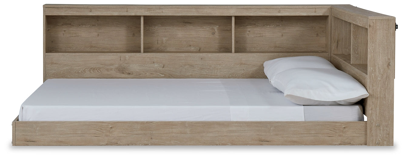 Oliah Bookcase Storage Bed - Premier Furniture & Mattress