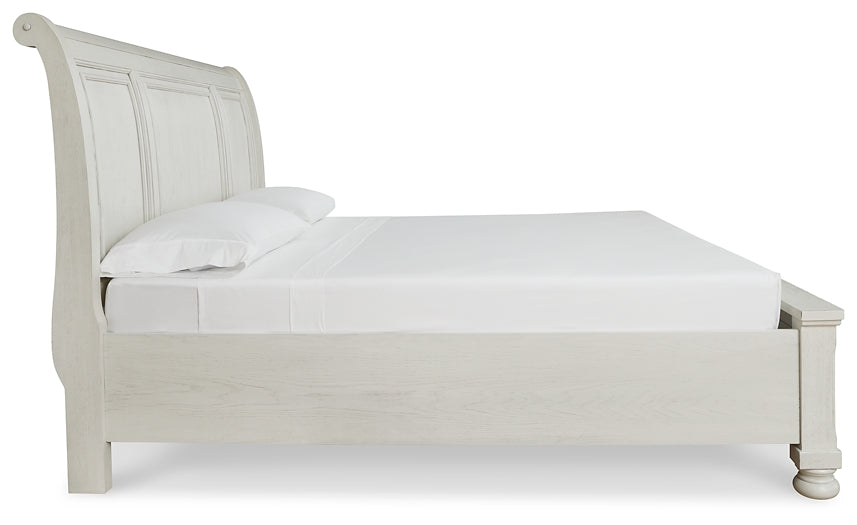 Robbinsdale Sleigh Bed With Storage - Premier Furniture & Mattress