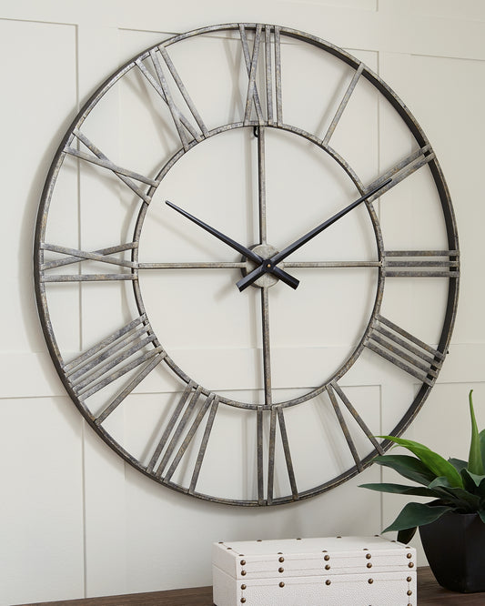 Paquita Wall Clock - Premier Furniture & Mattress