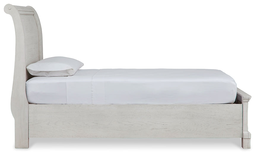 Robbinsdale Sleigh Bed With Storage - Premier Furniture & Mattress