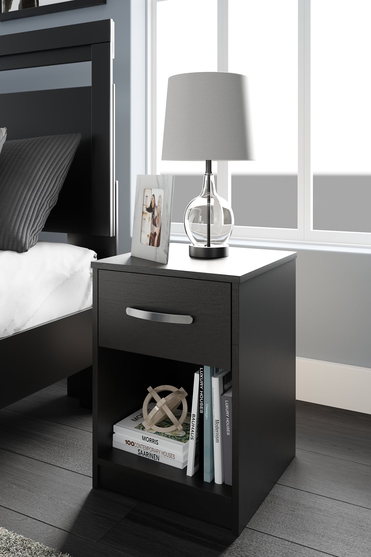 Finch One Drawer Night Stand - Premier Furniture & Mattress