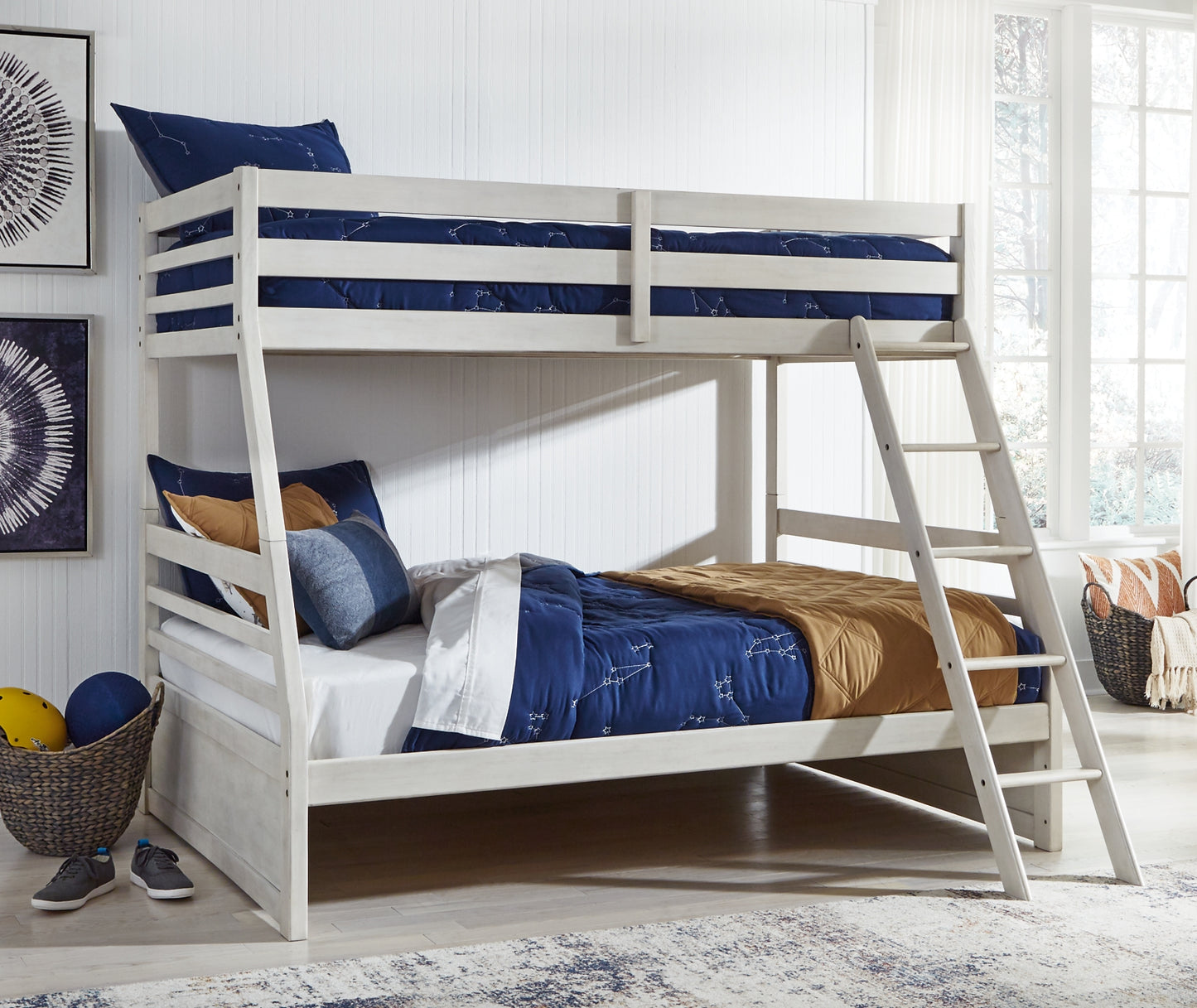 Robbinsdale Twin over Full Bunk Bed - Premier Furniture & Mattress