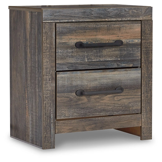 Drystan Panel Bed With Nightstand