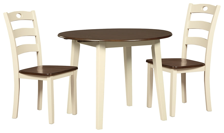 Woodanville Dining Table and 2 Chairs - Premier Furniture & Mattress