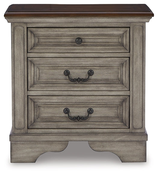 Lodenbay California King Panel Bed with Mirrored Dresser, Chest and 2 Nightstands - Premier Furniture & Mattress