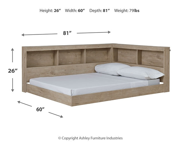 Oliah Bookcase Storage Bed - Premier Furniture & Mattress