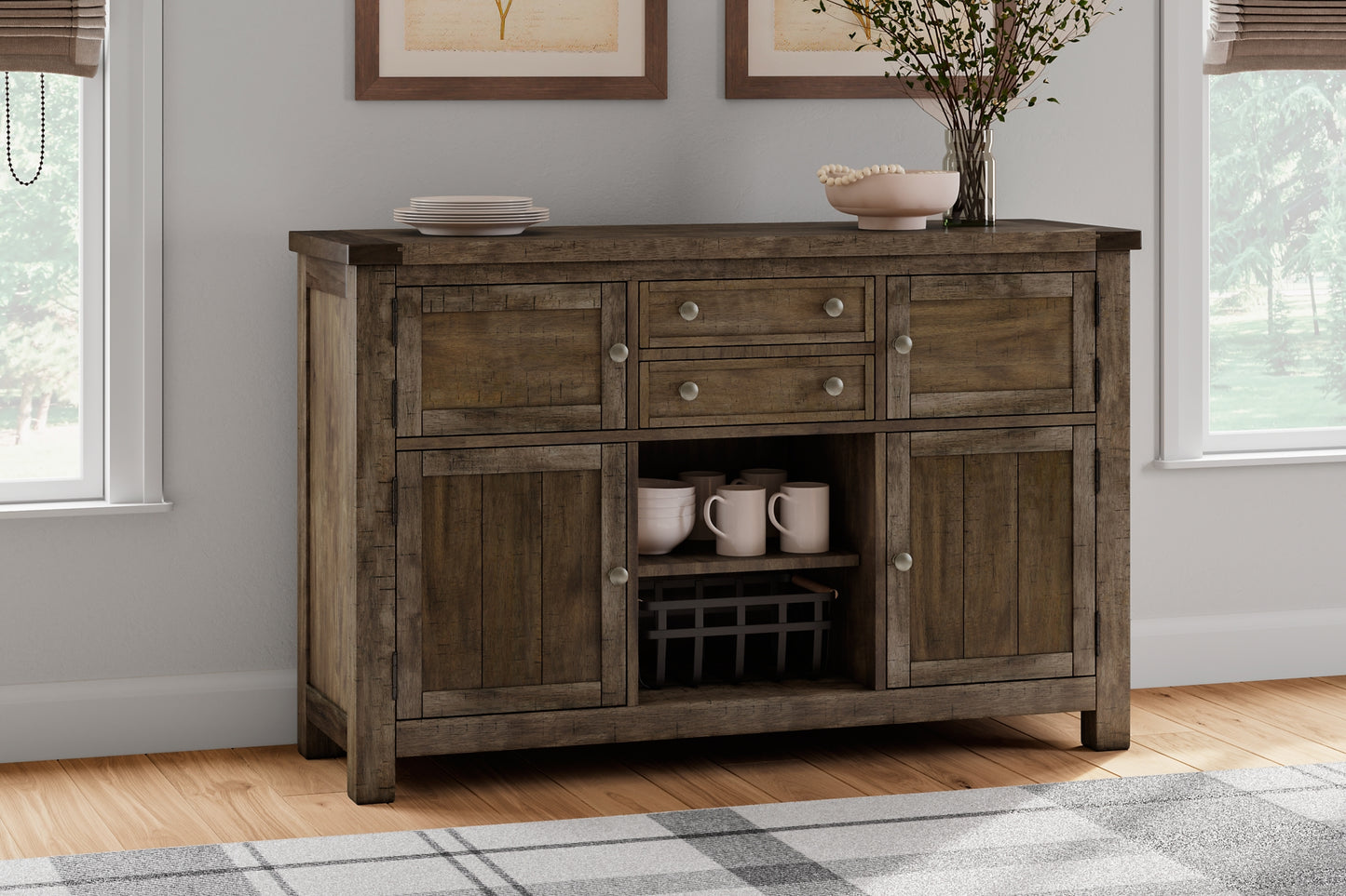 Moriville Dining Room Server - Premier Furniture & Mattress