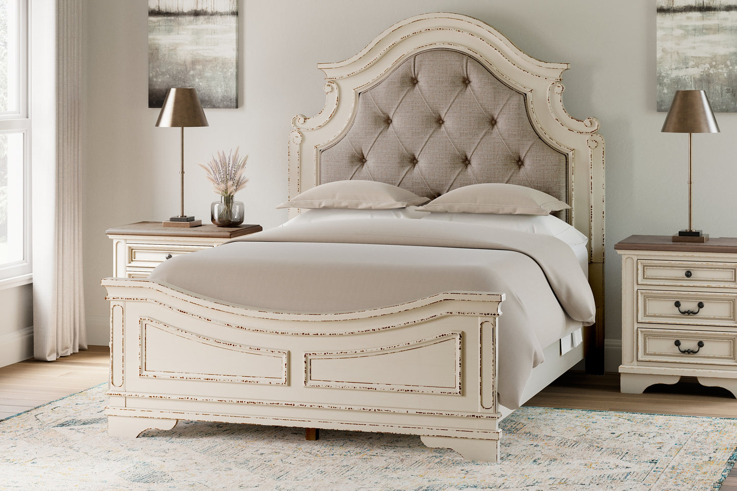 Realyn Upholstered Panel Bed - Premier Furniture & Mattress
