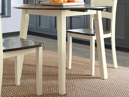 Woodanville Round DRM Drop Leaf Table - Premier Furniture & Mattress