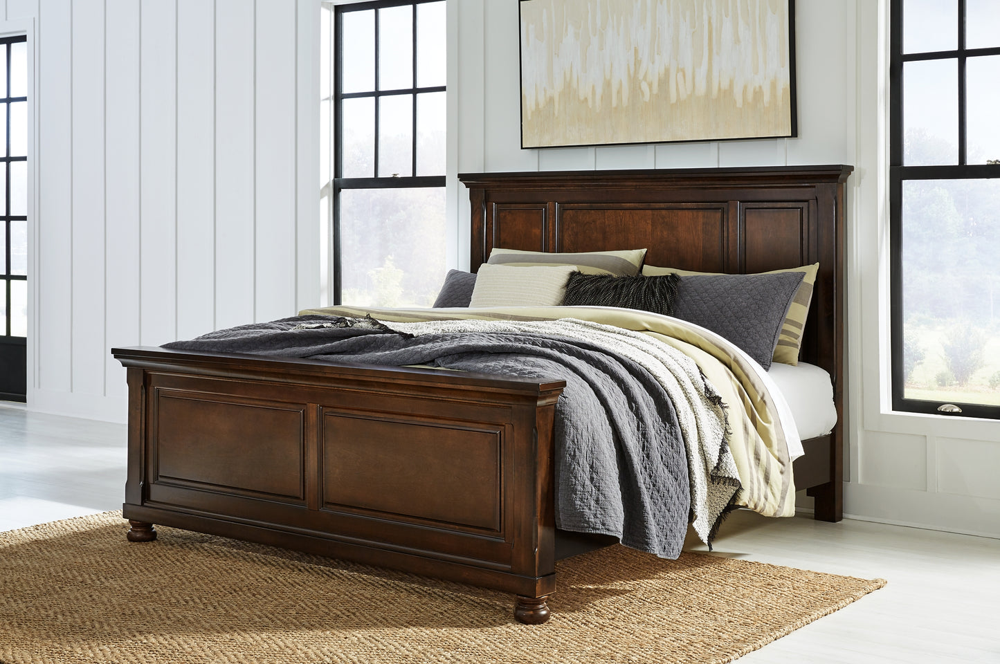 Robbinsdale Panel Bed - Premier Furniture & Mattress