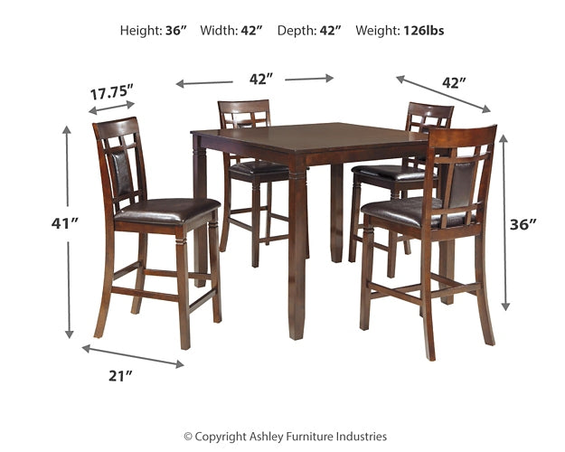 Bennox DRM Counter Table Set (5/CN) - Premier Furniture & Mattress