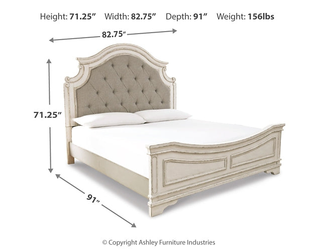 Realyn Upholstered Panel Bed - Premier Furniture & Mattress