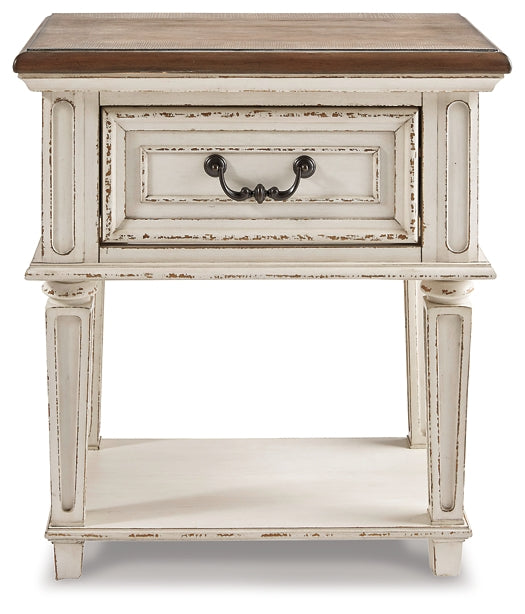 Realyn One Drawer Night Stand - Premier Furniture & Mattress