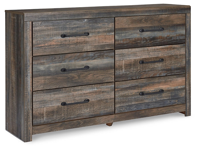 Drystan Six Drawer Dresser - Premier Furniture & Mattress