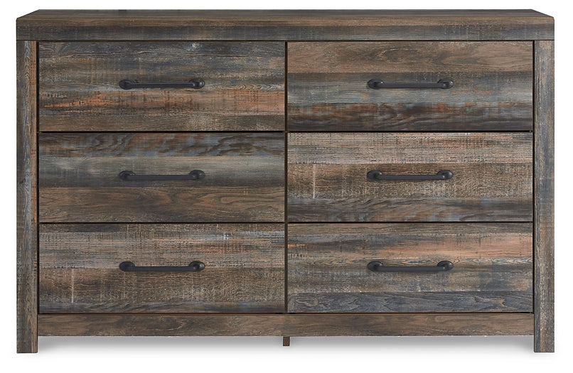 Drystan Six Drawer Dresser - Premier Furniture & Mattress