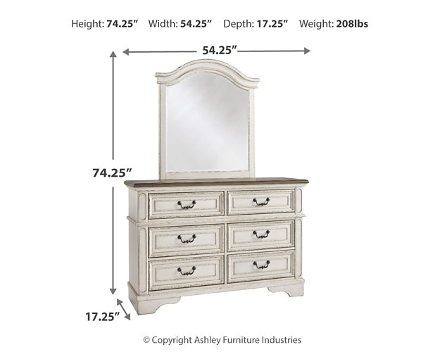 Realyn Dresser and Mirror - Premier Furniture & Mattress