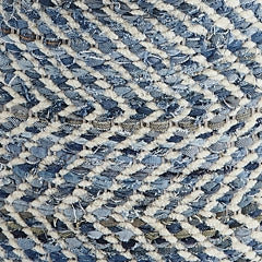 Chevron Pouf - Premier Furniture & Mattress