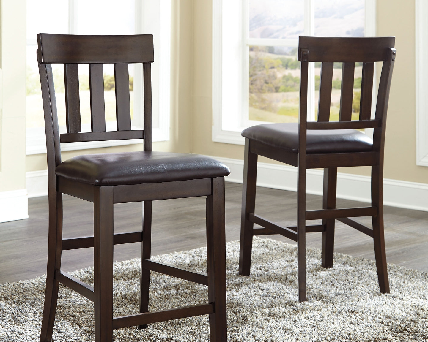 Haddigan Upholstered Barstool (2/CN) - Premier Furniture & Mattress