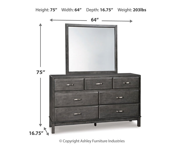 Caitbrook Dresser and Mirror - Premier Furniture & Mattress