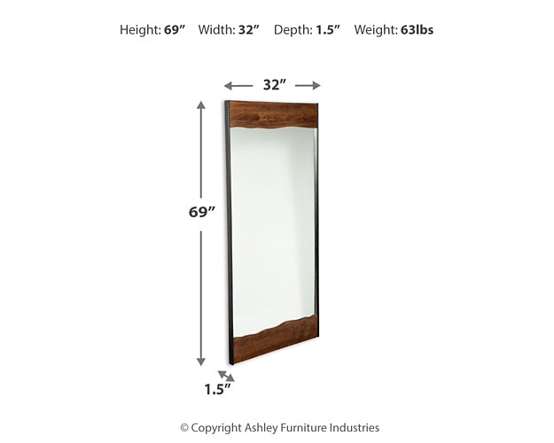 Panchali Floor Mirror - Premier Furniture & Mattress
