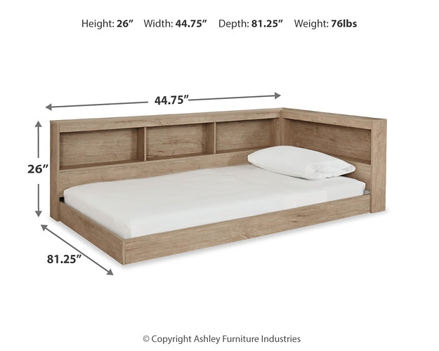 Oliah Bookcase Storage Bed - Premier Furniture & Mattress