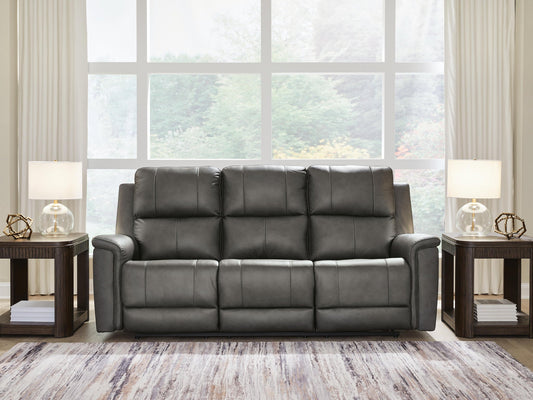 Bleckley PWR REC Sofa with ADJ Headrest