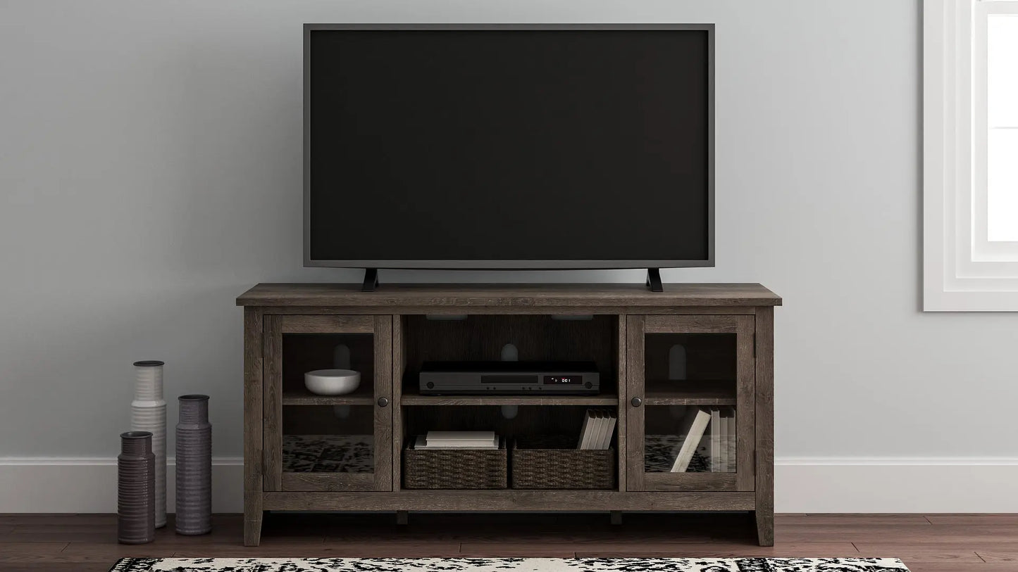 Arlenbry LG TV Stand w/Fireplace Option Premier Furniture & Mattress