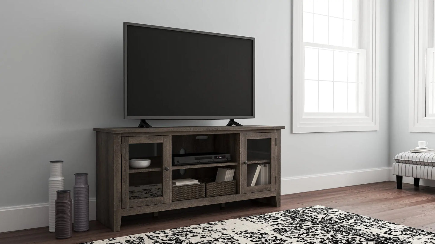Arlenbry LG TV Stand w/Fireplace Option Premier Furniture & Mattress