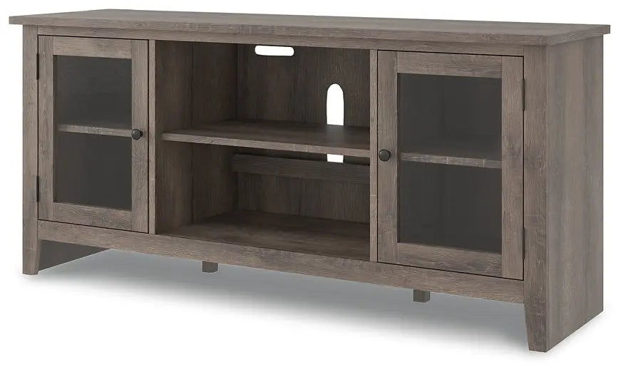 Arlenbry LG TV Stand w/Fireplace Option Premier Furniture & Mattress