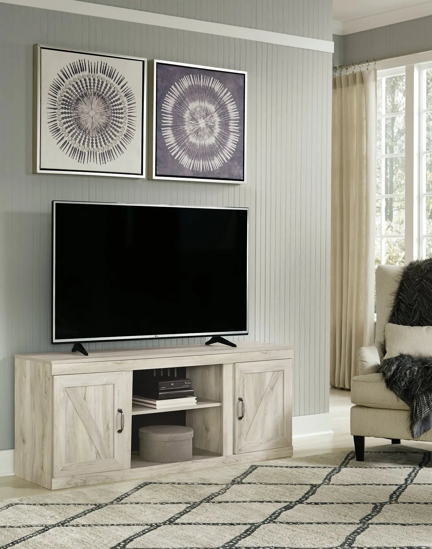 Bellaby LG TV Stand w/Fireplace Option - Premier Furniture & Mattress