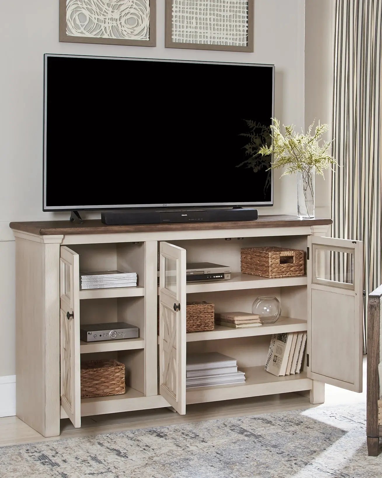 Bolanburg Large TV Stand Premier Furniture & Mattress