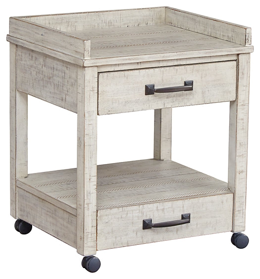 Carynhurst Home Office Desk and Storage - Premier Furniture & Mattress