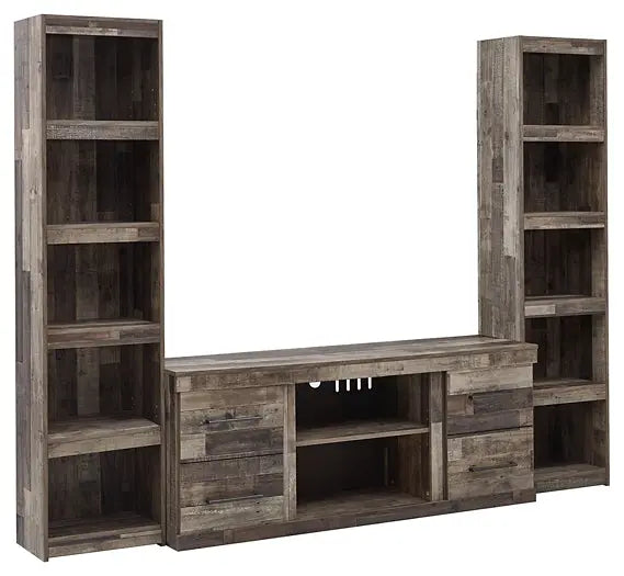 Derekson 3-Piece Entertainment Center - Premier Furniture & Mattress