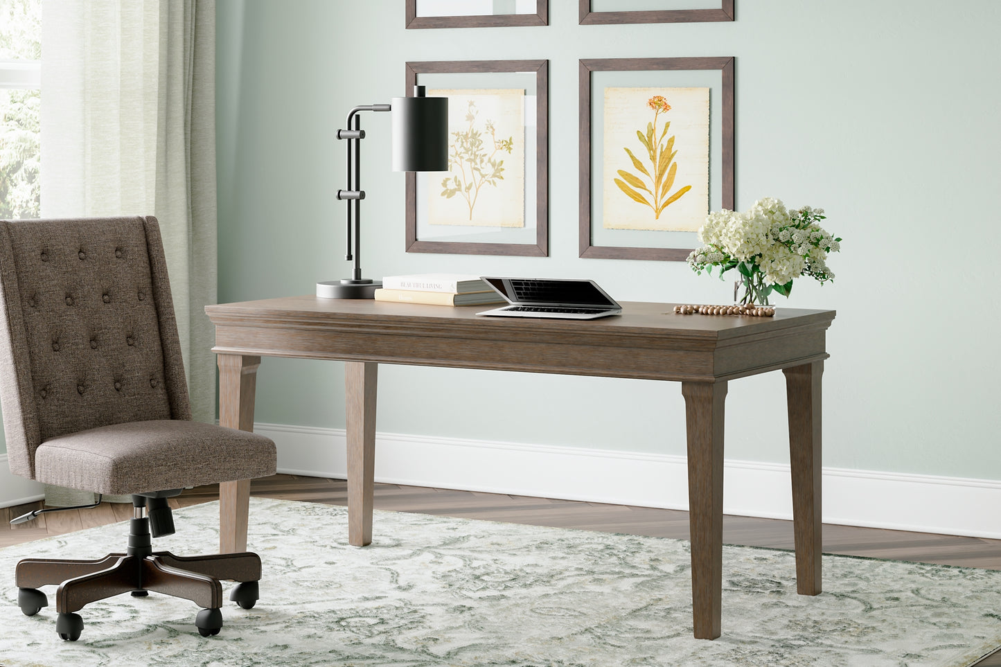 Janismore Home Office Desk Premier Furniture & Mattress