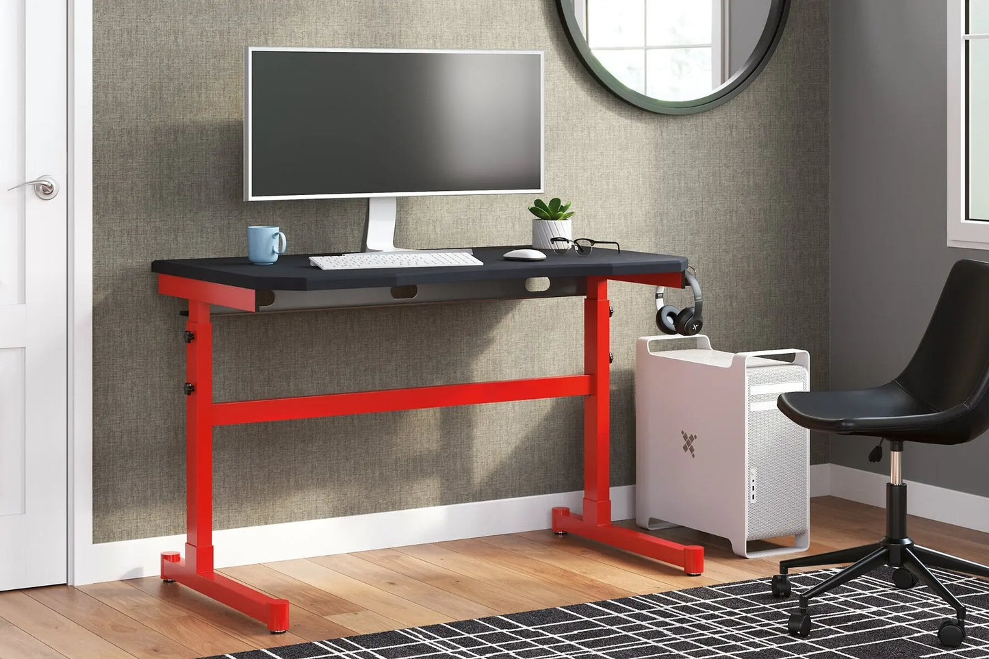 Lynxtyn Adjustable Height Desk Premier Furniture & Mattress