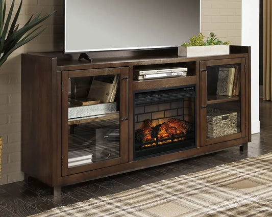Starmore 70" TV Stand with Electric Fireplace - Premier Furniture & Mattress