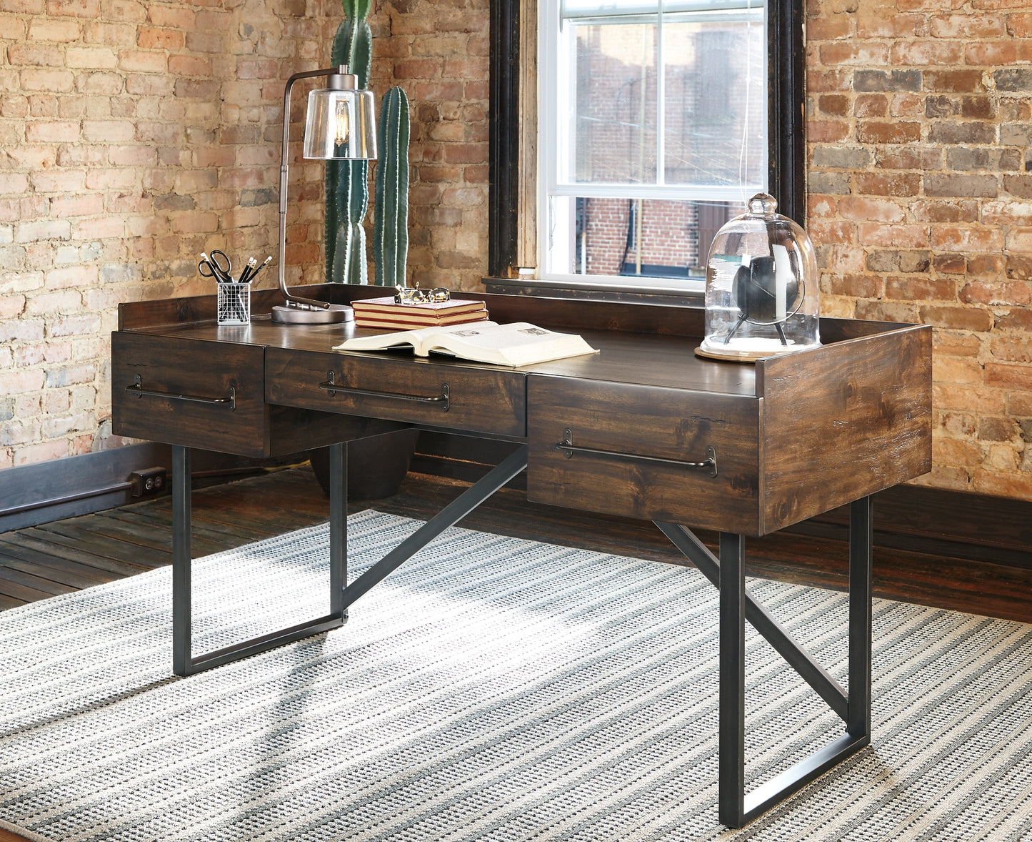 Starmore Home Office Desk with Chair Premier Furniture & Mattress