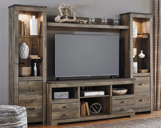 Trinell 4-Piece Entertainment Center - Premier Furniture & Mattress