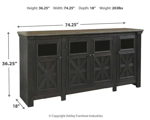 Tyler Creek Extra Large TV Stand Premier Furniture & Mattress