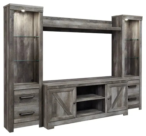Wynnlow 4-Piece Entertainment Center - Premier Furniture & Mattress