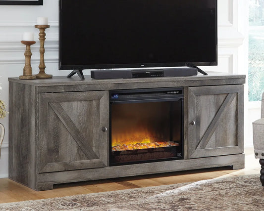 Wynnlow 63" TV Stand with Electric Fireplace - Premier Furniture & Mattress