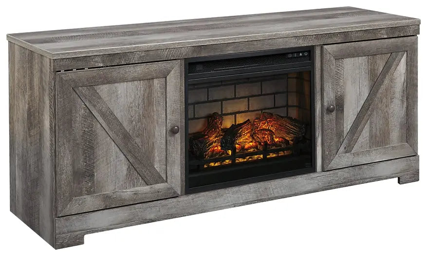 Wynnlow 63" TV Stand with Electric Fireplace - Premier Furniture & Mattress
