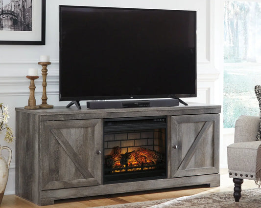 Wynnlow 63" TV Stand with Electric Fireplace - Premier Furniture & Mattress