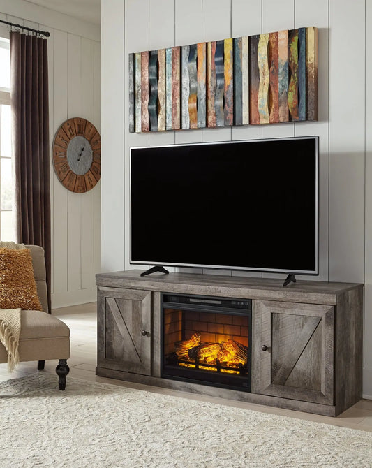 Wynnlow TV Stand with Electric Fireplace - Premier Furniture & Mattress