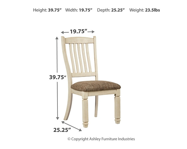 Bolanburg Dining UPH Side Chair (2/CN) - Premier Furniture & Mattress