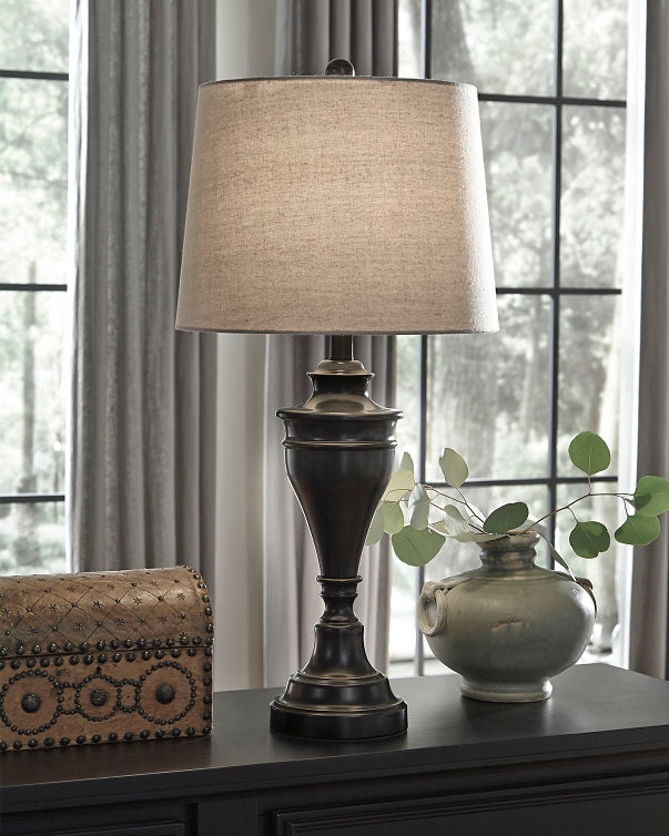 Darlita Metal Table Lamp (2/CN) - Premier Furniture & Mattress