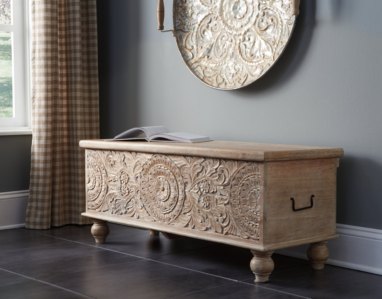 Fossil Ridge Storage Bench - Premier Furniture & Mattress