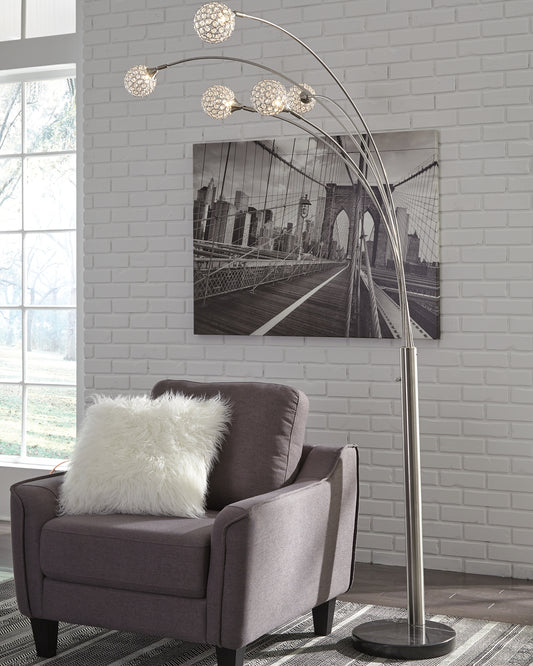 Winter Metal Arc Lamp (1/CN) - Premier Furniture & Mattress