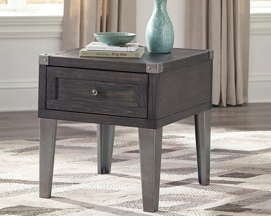 Todoe Rectangular End Table - Premier Furniture & Mattress